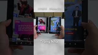 Màn hình iPhone Duo vs Galaxy Z Fold8